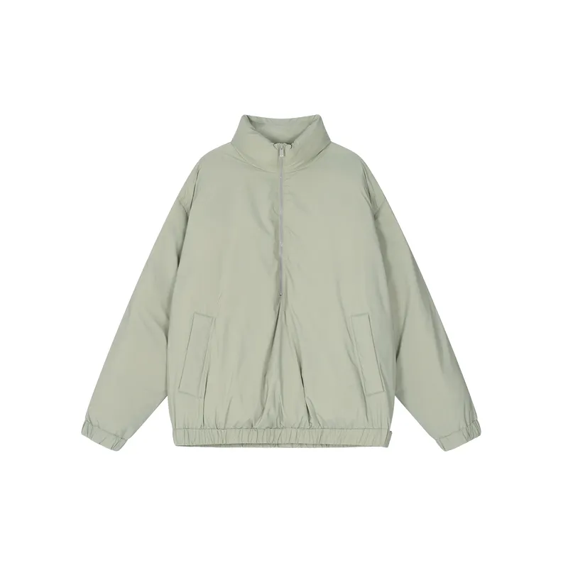 Retro Zipper Quilted Jacket-6