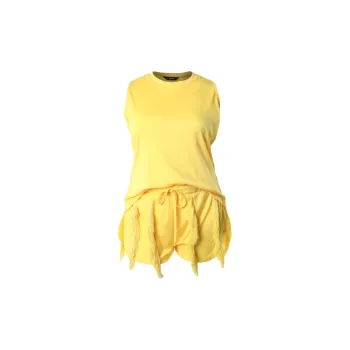 Fashionable Fringe Polyester Casual Sportswear Women