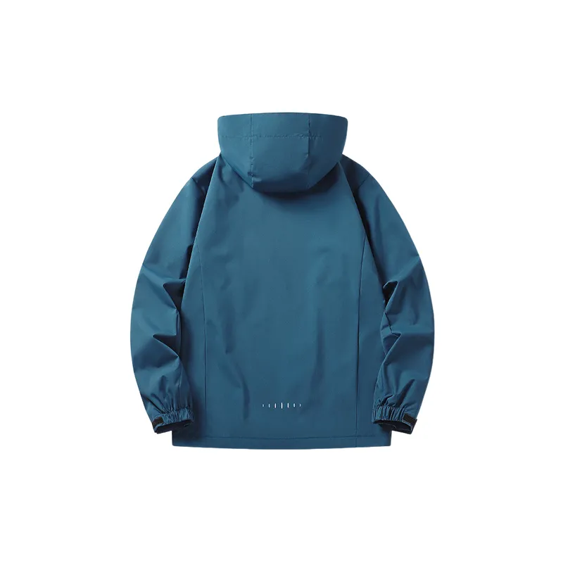 Casual Loose Blended Synthetic Fabrics Jacket-4