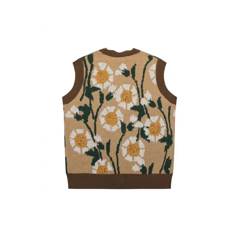Lazy Loose Style Knitted Vest-8