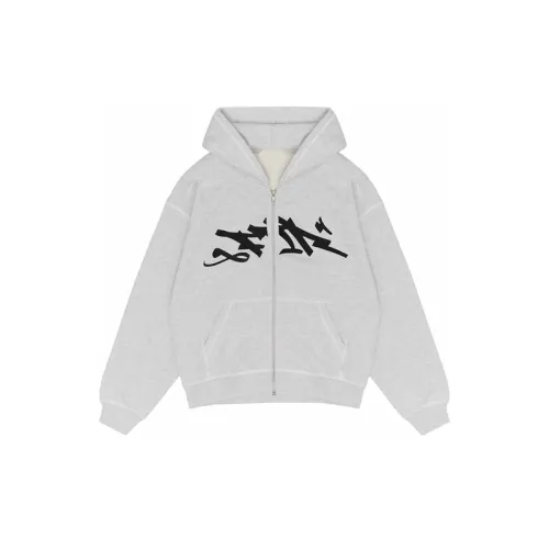 Street Print Seam Splice Oversized Hoodie