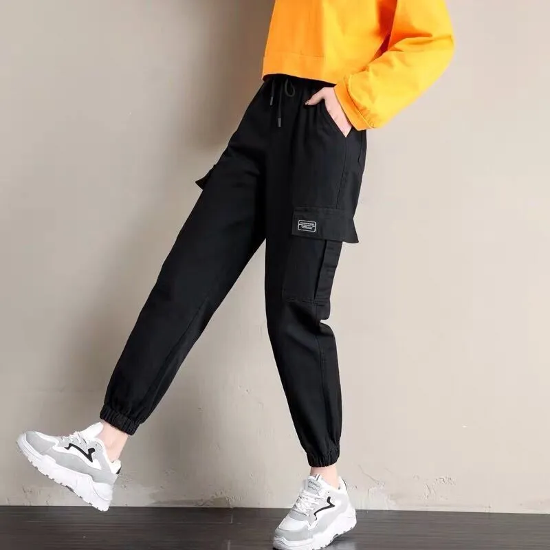 Casual Loose Cargo Pants-4
