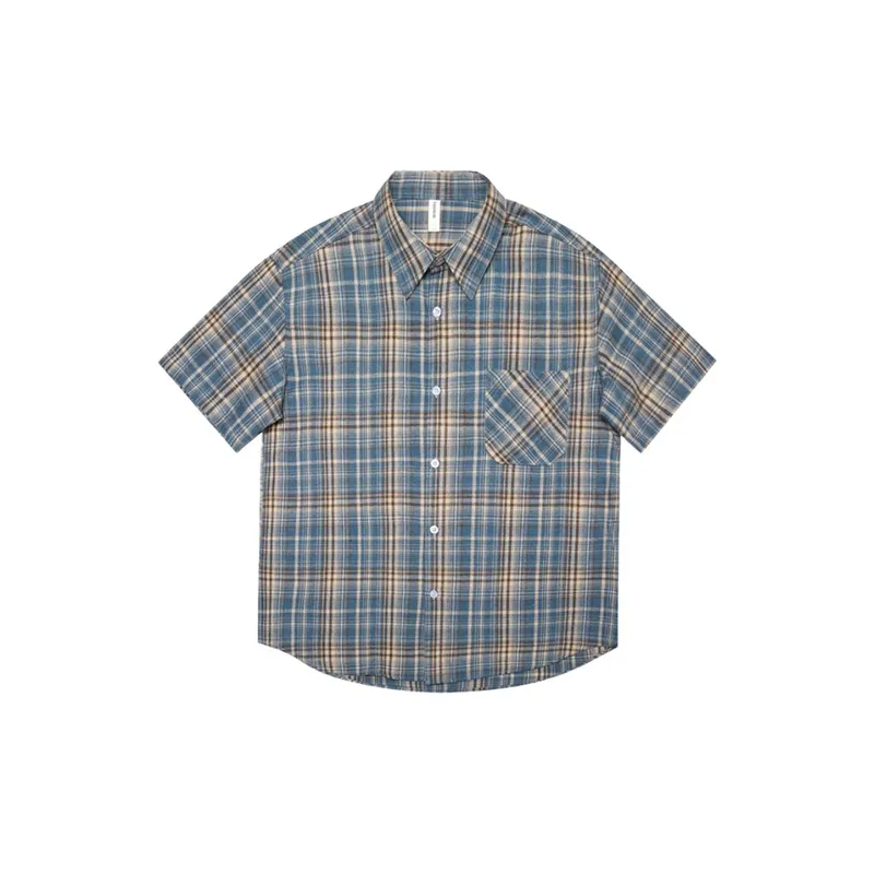Casual Softness Blended Synthetic Fabrics Shirt-18