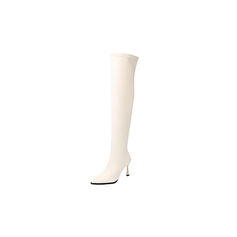 Basics Funky Thigh High Boots-0