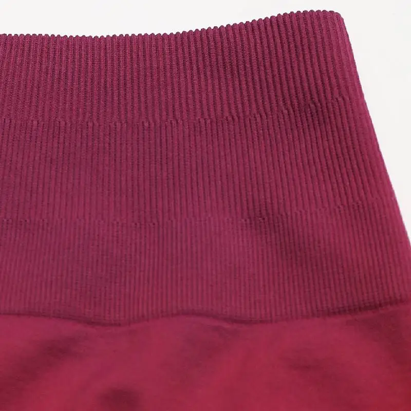 Casual Breathable Nylon Spandex Blend Sports Shorts Women-15