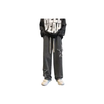 Casual Loose Straight Leg Jeans