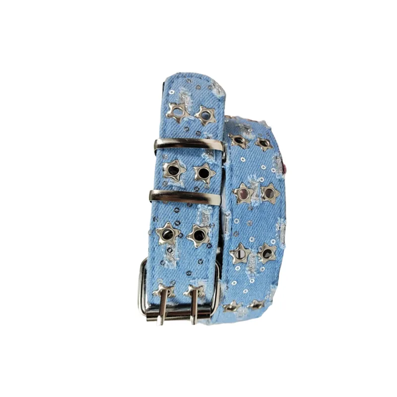 Punk Star Leather Belt