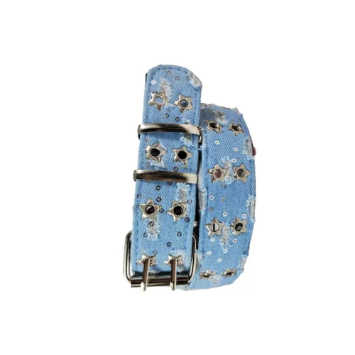 Punk Star Leather Belt