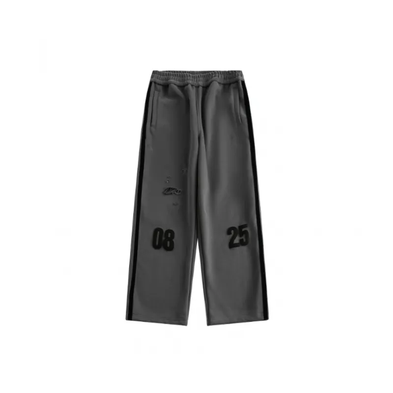 Retro Fashion Casual Knit Sweatpants-5