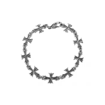 Hip Hop Cross Style Necklace Cubac