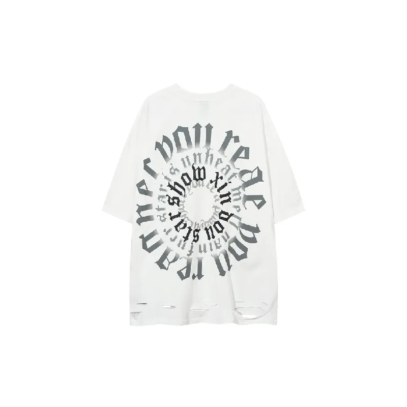 Street Letter 100% Cotton T-Shirt-1
