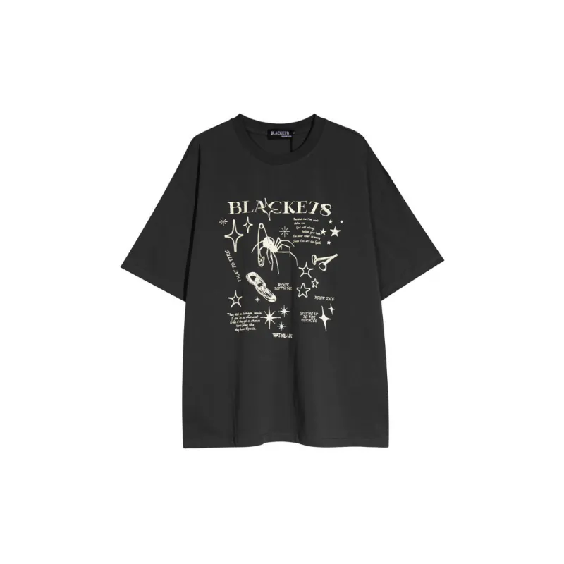 Street Letter 100% Cotton T-Shirt-4