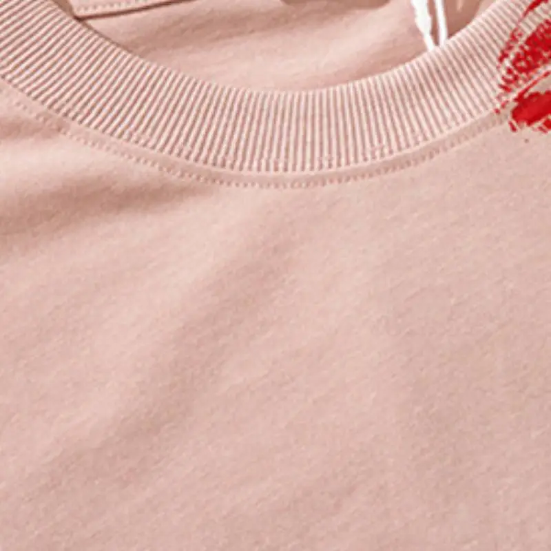 Letter Fashionable 100% Cotton T Shirt-4
