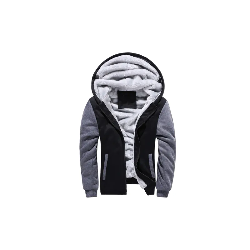 Loose Casual Cotton Blended Fabric Quilted Jacket-7