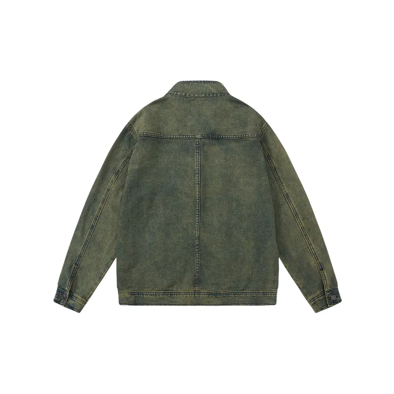 Fashionable Loose Denim Jacket-1
