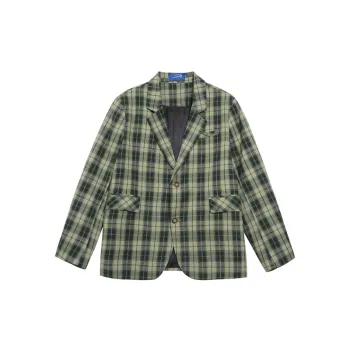 Retro PlaidBusiness Suit