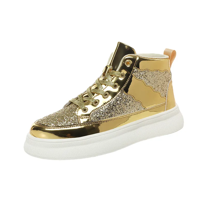 Casual Sequins Stylish Skateboarding Shoes-0