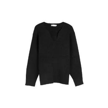 Trendy Plain Sweater