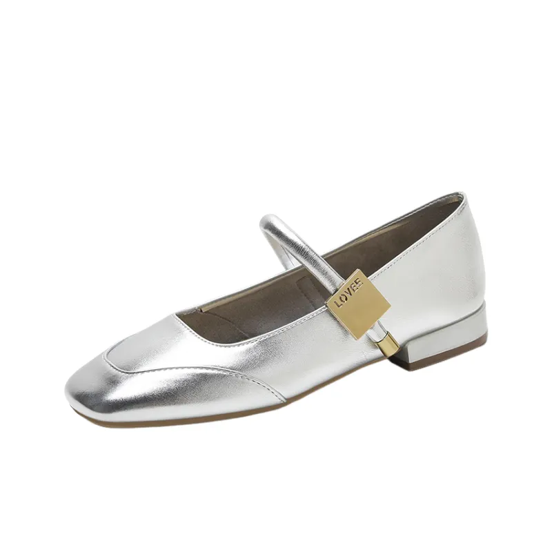 Casual Plain Mary Jane Shoes-8
