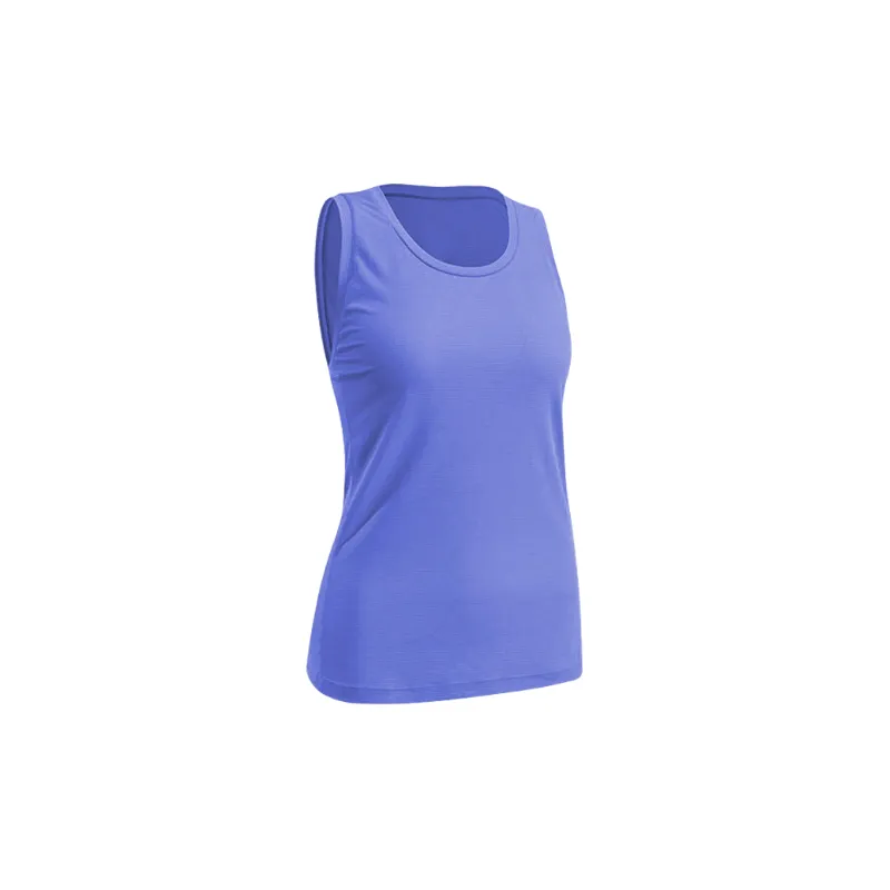 Sporty Loose Polyester Vest Women-3