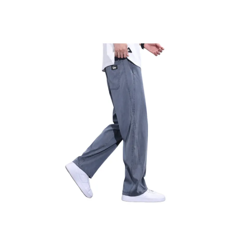 All Match Color Wide Leg Pants-1
