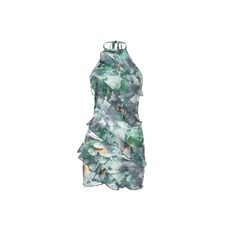 Sexy Ditsy Flora Dress Women