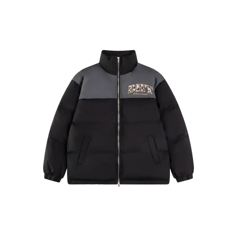 Simple Loose Quilted Jacket-0