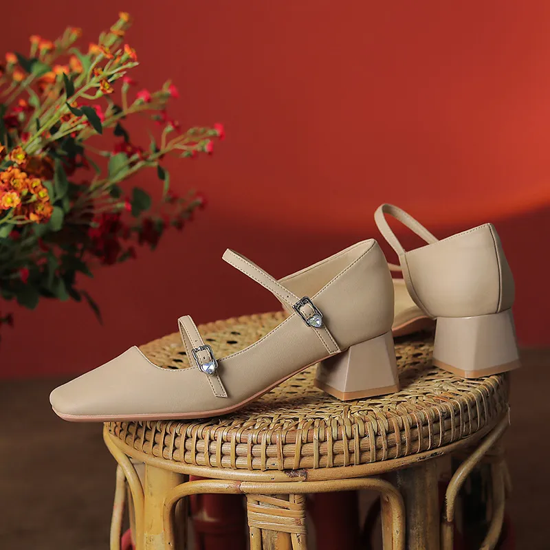 Elegant Plain High Heels-9
