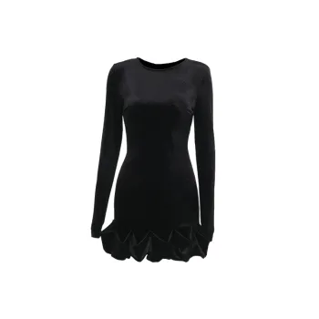 Fashionable Basics Polyester Dress Women