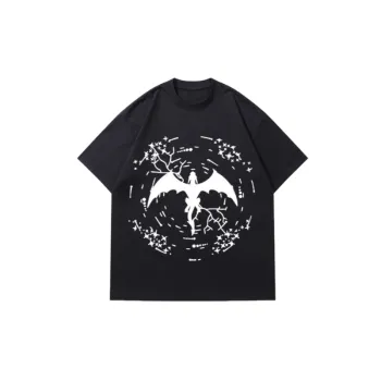 Street Casual Milk Fiber T Shirt