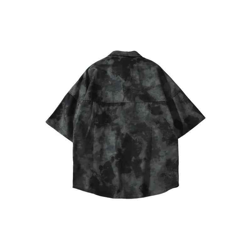 Retro West Coast Camouflage Short Sleeved Shirt-2