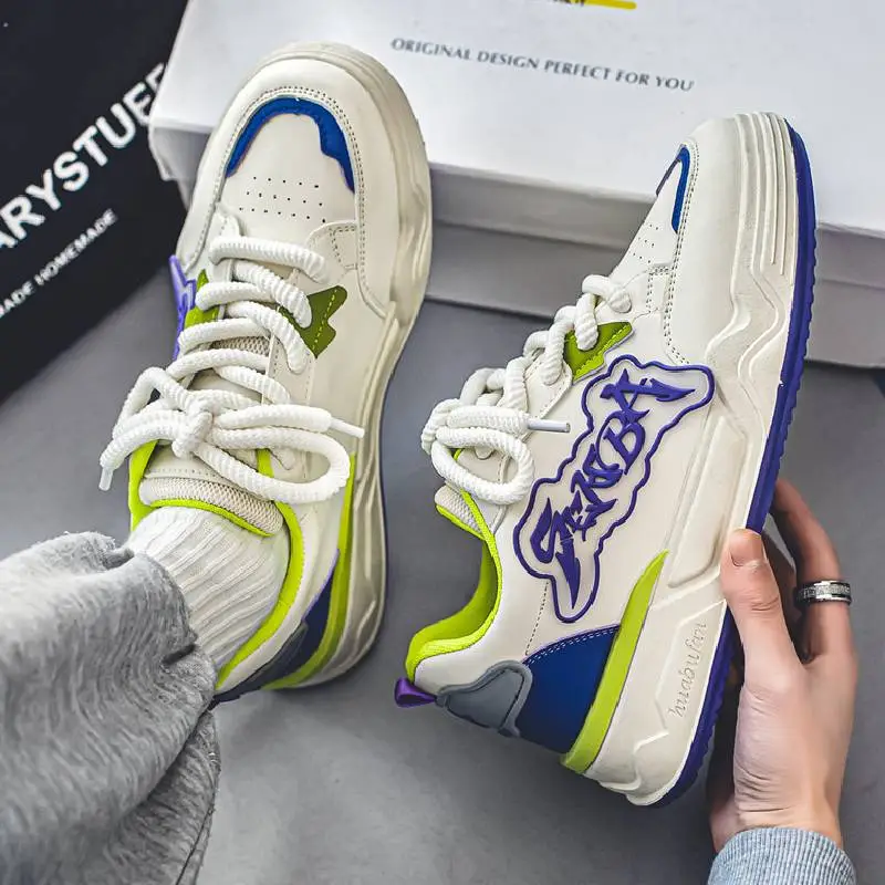 Casual Sporty Stylish Skateboarding Shoes-4