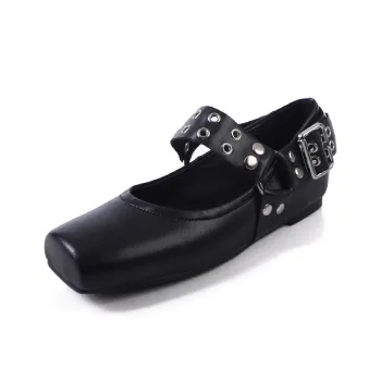 Retro Plain Mary Jane Shoes