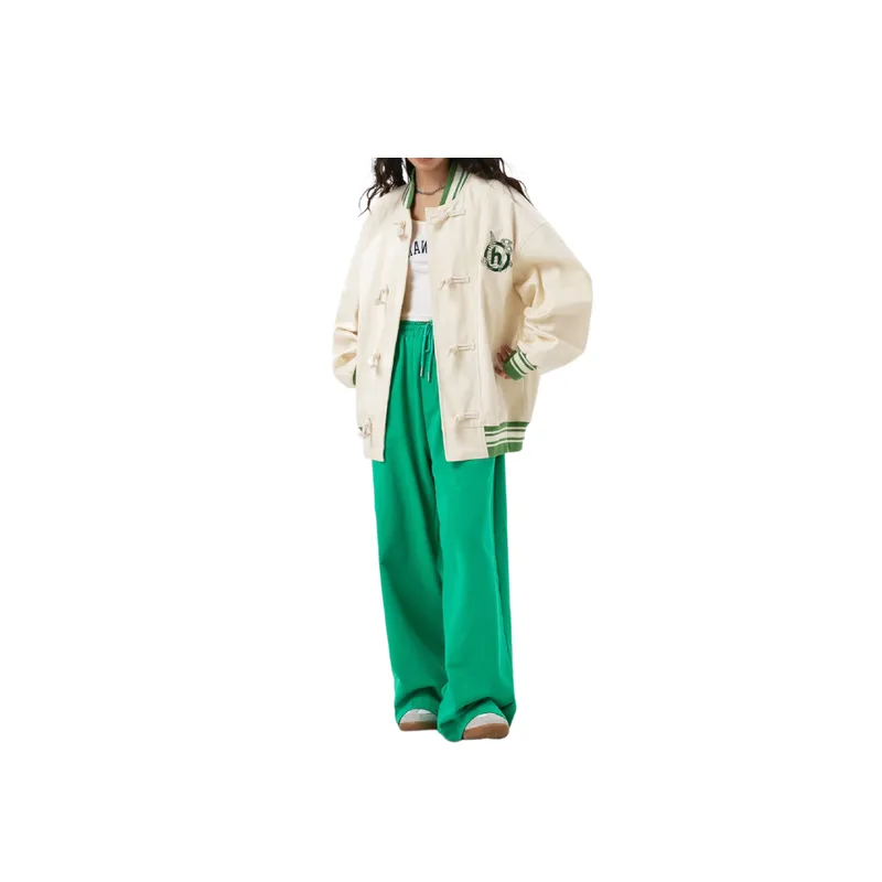 Tide Brand Embroidered Leather Jacket-4