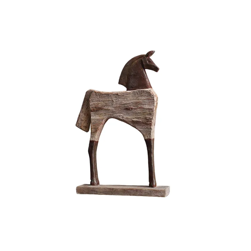 Basics Retro Wooden Ornament-2