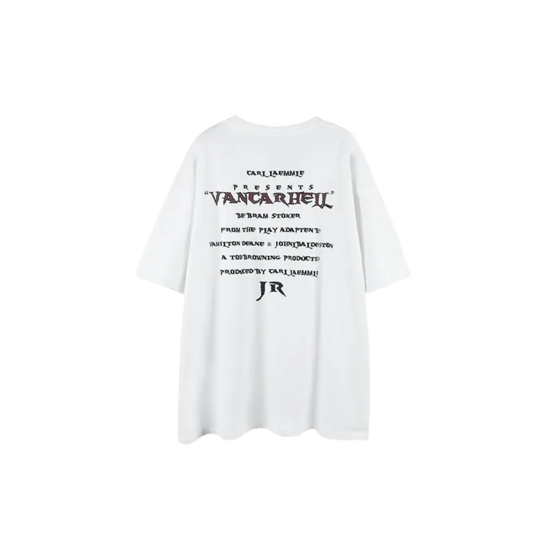 Street Print Cotton T Shirt-5