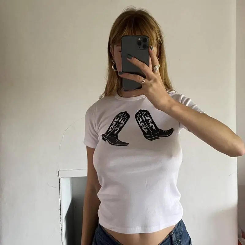Fashionable Anima T Shirt Women-5