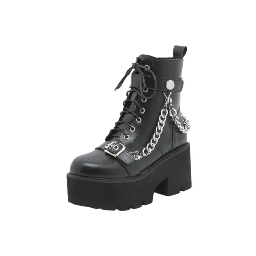Punk Metal Martin Boot