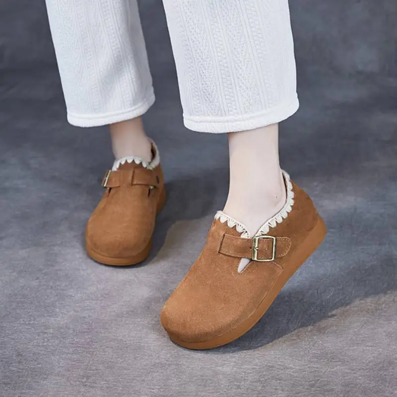 Retro Fashionable Women'S Casual Shoes-5