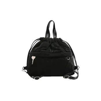 Fashionable Letter Embroidered Backpack