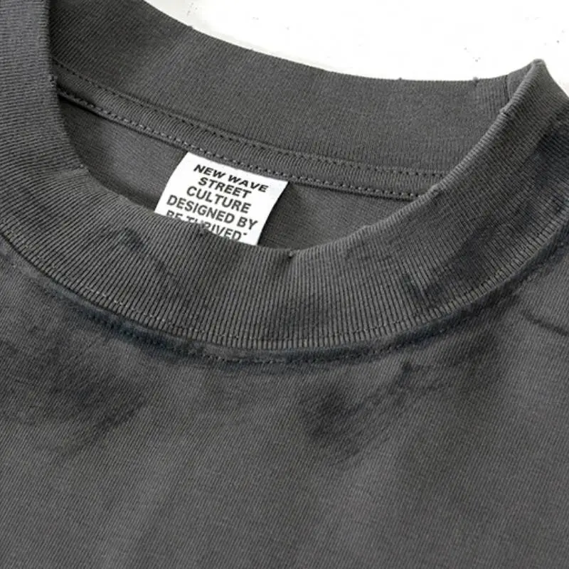 Casual Loose Cotton T Shirt Women-8