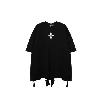 Casual Ripped 100% Cotton T Shirt