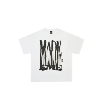 Fine Cotton Letter Printing T Shirt