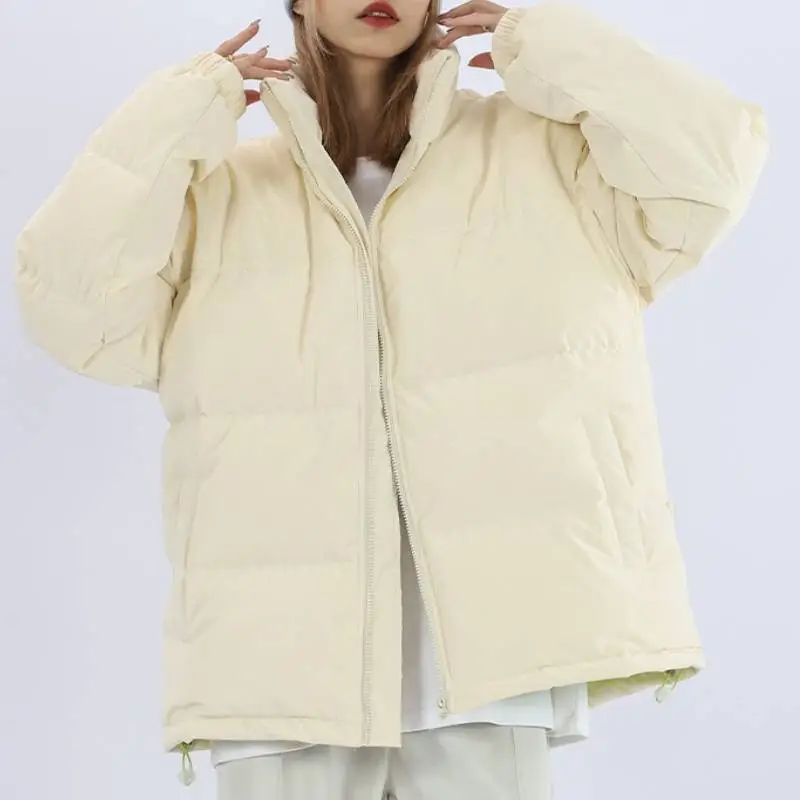 Casual Waterproof White Duck Down Jacket-5
