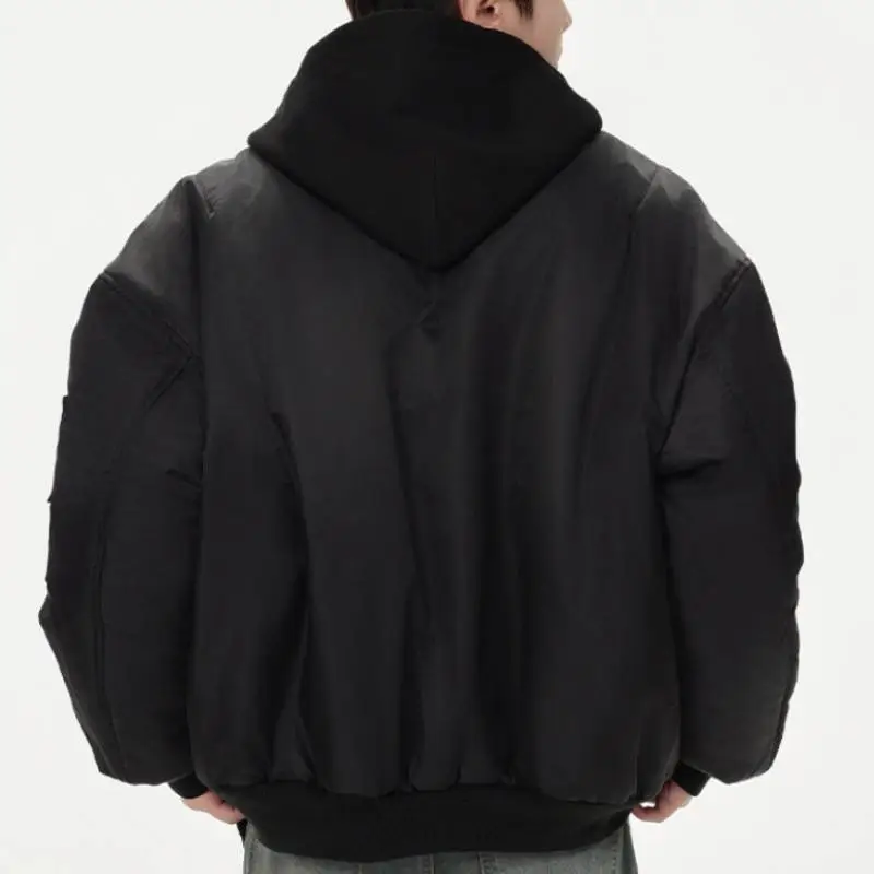 Casual Loose Quilted Jacket-10