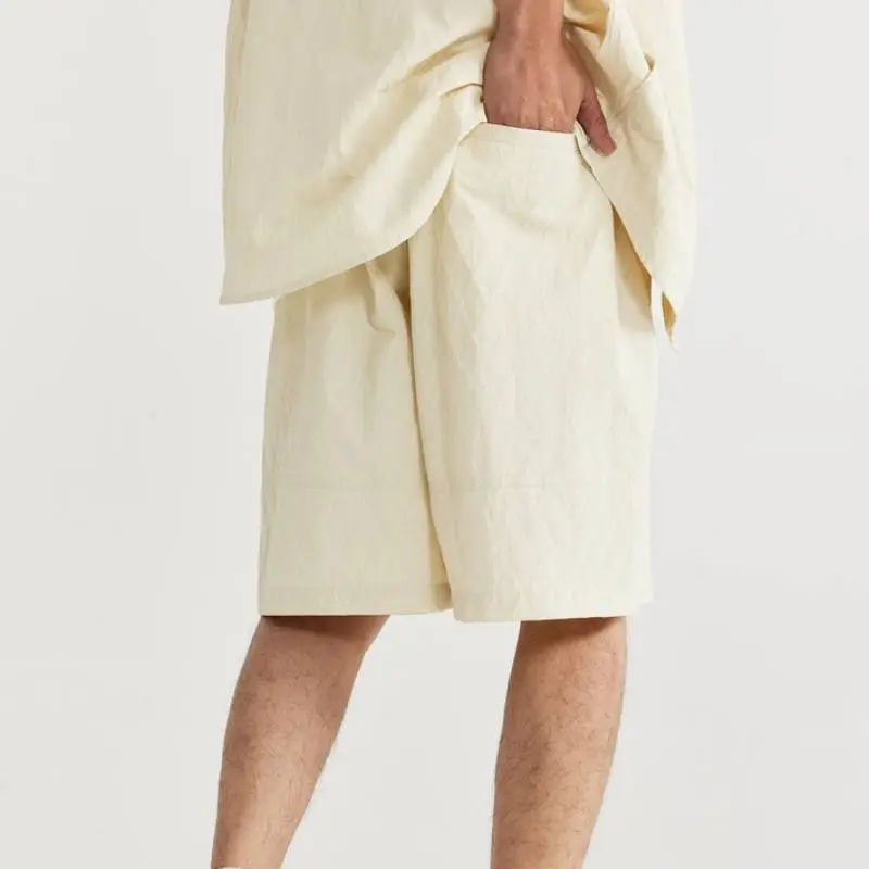 Fashion Loose Nylon Casual Shorts-7