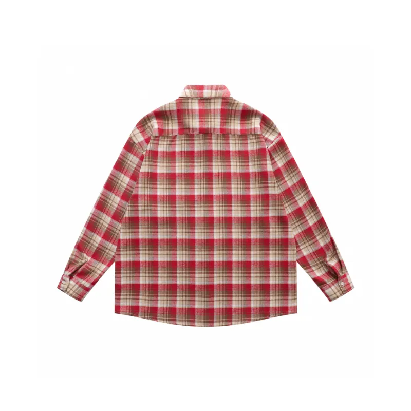 Trendy Embroidered Cotton Shirt-1