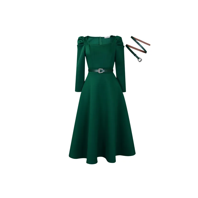 Casual Loose Polyester Dress Women