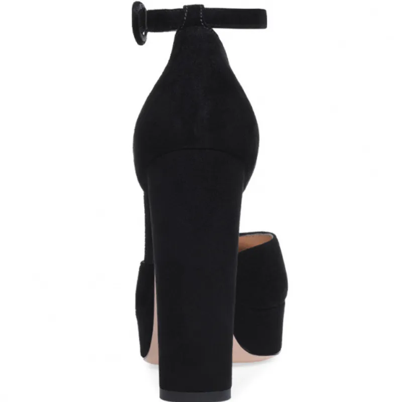 Fashionable Waterproof High Heels-2