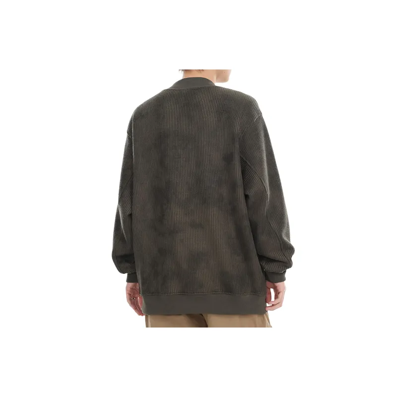 Casual Plain Polyester Sweatshirt-7
